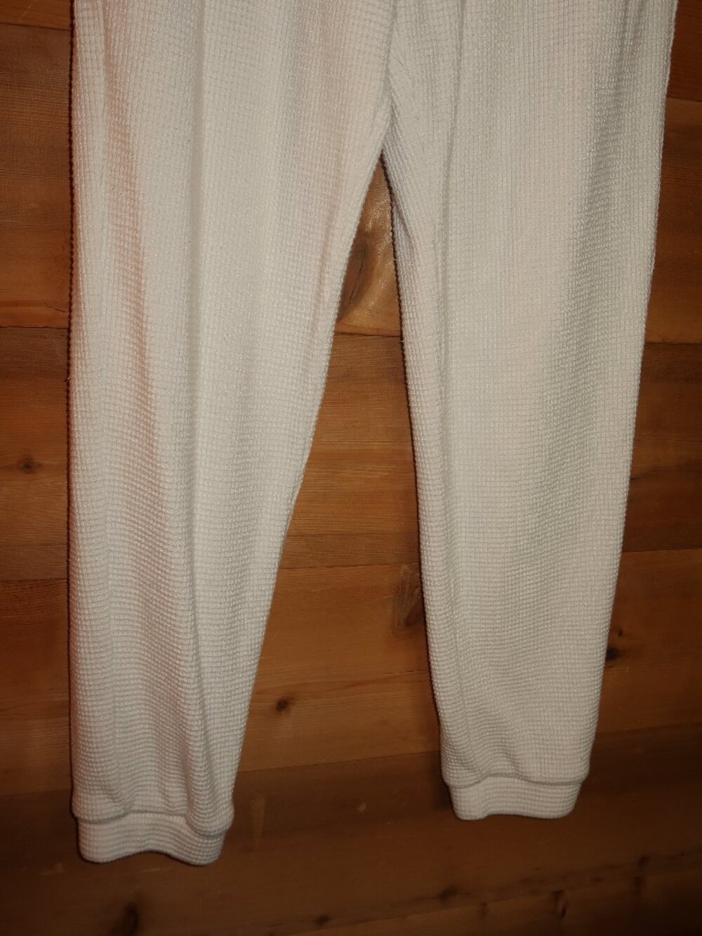 Alo Yoga Waffle Weekend Escape Jogger in Ivory - Picture 5 of 6